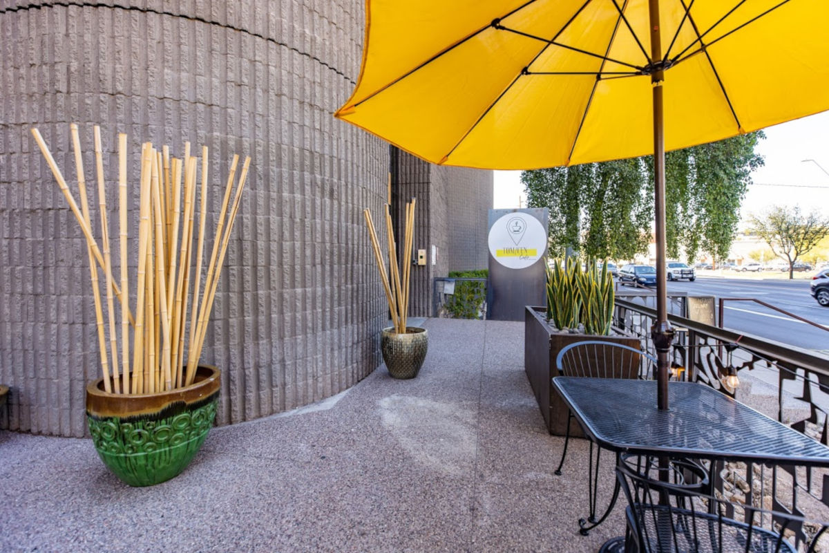 Exterior, patio