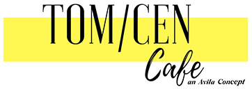 Tom/Cen Cafe logo top